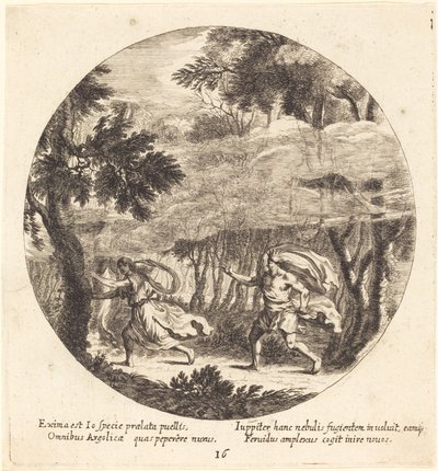 Jupiter and Io by Georg Andreas Wolfgang the Elder