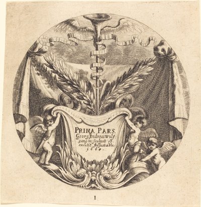 Title Page by Georg Andreas Wolfgang the Elder