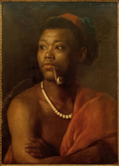Portrait of a Mulatto by Georg Cornicelius