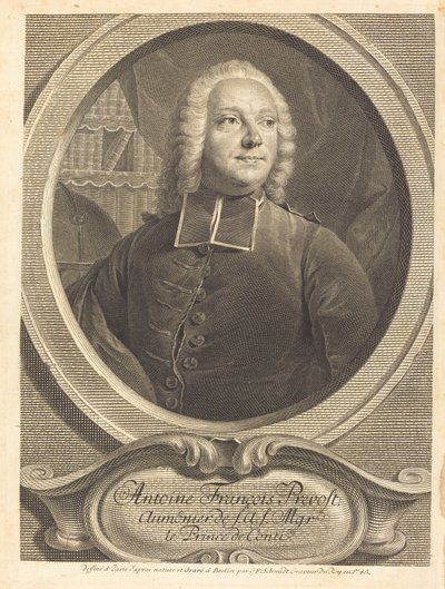 Antoine François Prévost by Georg Friedrich Schmidt