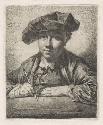 Self-Portrait by Georg Friedrich Schmidt