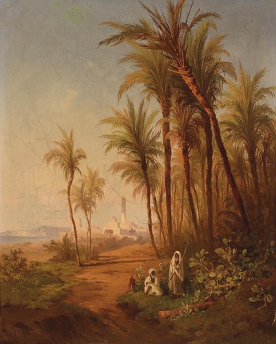 Pilgrims on the Coast by Georg Geyer