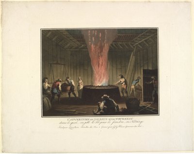 The Opening of the Top of a Furnace by Georg Haas