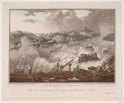 View of Sarpen or Sarps-Foss by Georg Haas