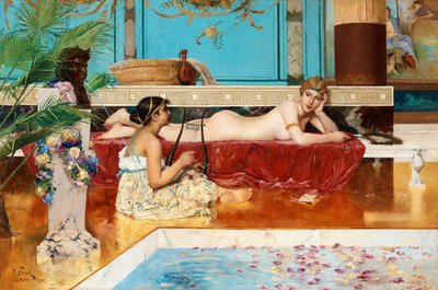 The Roman Baths by Georg Pauli