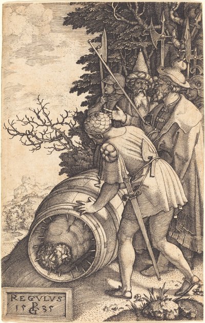 Attilius Regulus by Georg Pencz