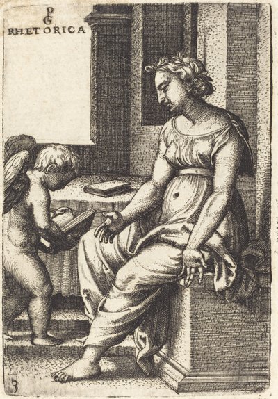 Rhetoric by Georg Pencz