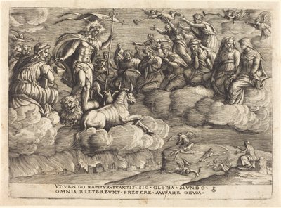 The Triumph of Eternity by Georg Pencz