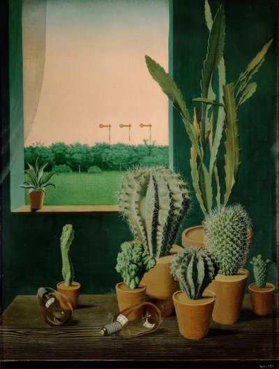 Cacti and Semaphore by Georg Scholz