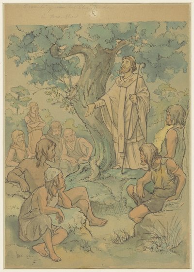 Preaching of Christianity in Drenthe by Georg Sturm
