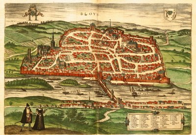 Blois by Georg and Hogenberg Franz (1535 90) Braun