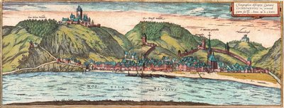 Cochem by Georg and Hogenberg Franz (1535 90) Braun
