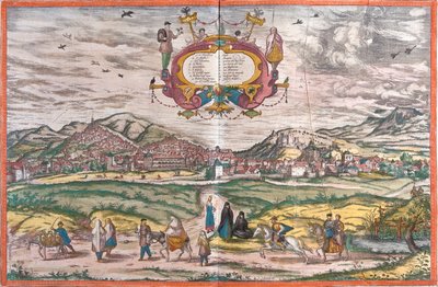 Granada, Spain by Georg and Hogenberg Franz (1535 90) Braun
