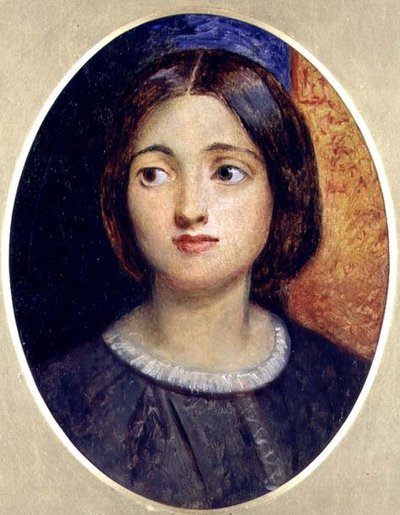 Head of a Girl by George Adolphus Storey