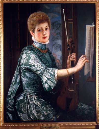 The Violinist by George Adolphus Storey