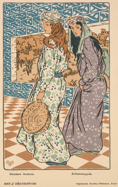 Scheherazade by George Auriol