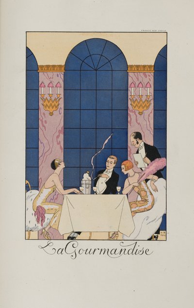 Falbalas et fanfreluches: La Gourmandise by George Barbier