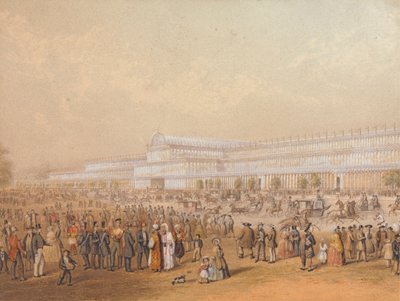 Crystal Palace, Hyde Park by George Baxter