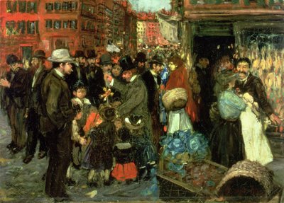 Hester Street by George Benjamin Luks