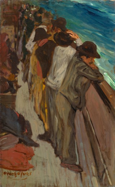 In the Steerage by George Benjamin Luks