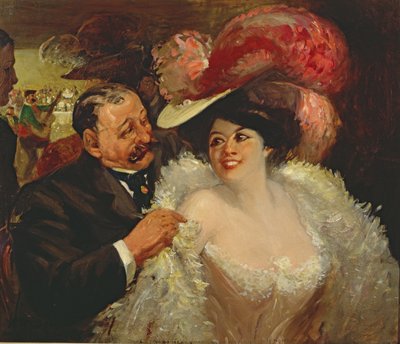 The Cafe Francis by George Benjamin Luks