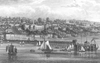Ryde, Isle of Wight, 1855 by George Brannon