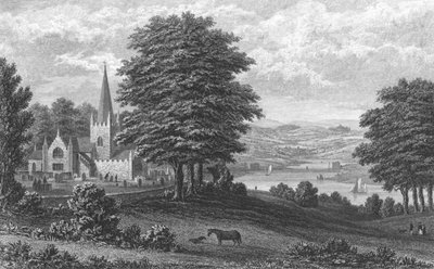 Whippingham Church, Isle of Wight by George Brannon