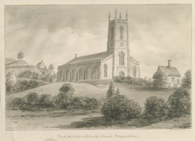 Cheadle Church by George Buckler