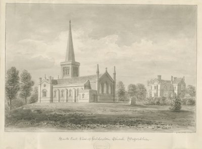 Hilderstone Church by George Buckler