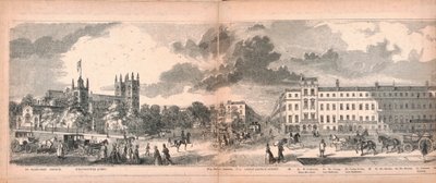 Panorama of London by George C Leighton
