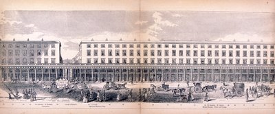 Panorama of London, 1849 by George C Leighton