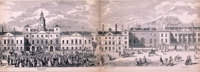 Panorama of London, 1849 by George C Leighton