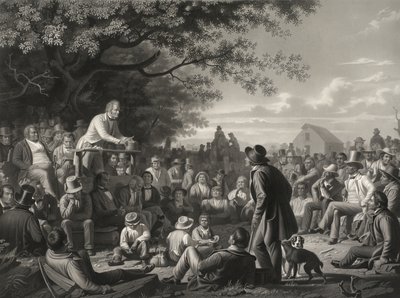 Stump Speaking by George Caleb Bingham