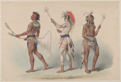 Ball Players by George Catlin