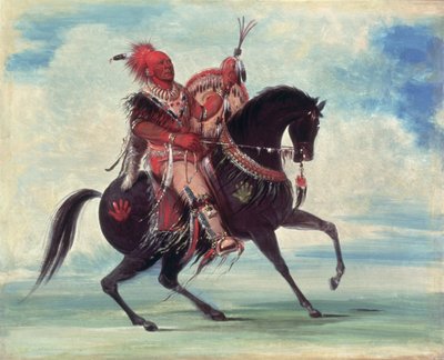 Chief Keokuk by George Catlin