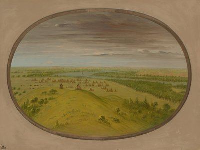Fort Union by George Catlin