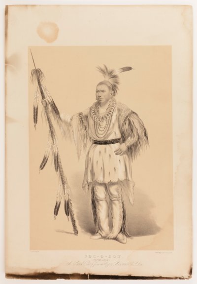 Joc-o-sot, the Walking Bear by George Catlin