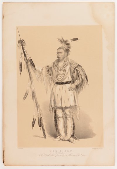 Joc-o-sot, the Walking Bear by George Catlin