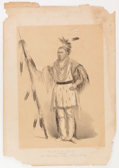 Joc-o-sot, the Walking Bear by George Catlin