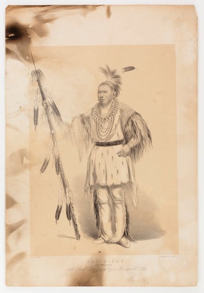 Joc-o-sot, the Walking Bear by George Catlin