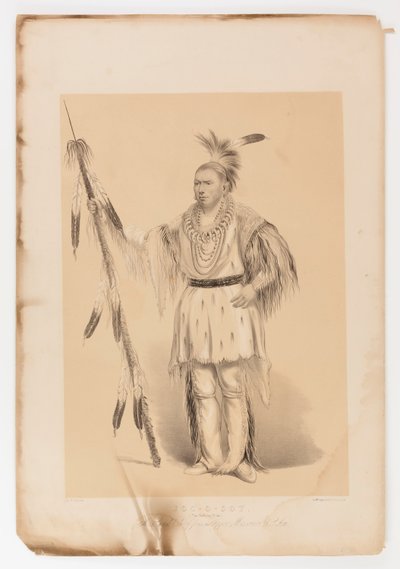 Joc-o-sot, the Walking Bear by George Catlin