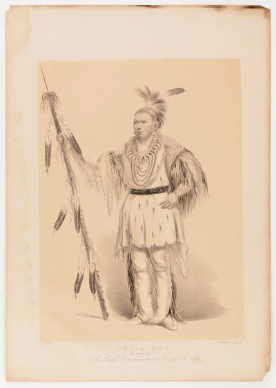 Joc-o-sot, the Walking Bear by George Catlin