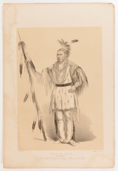Joc-o-sot, the Walking Bear by George Catlin