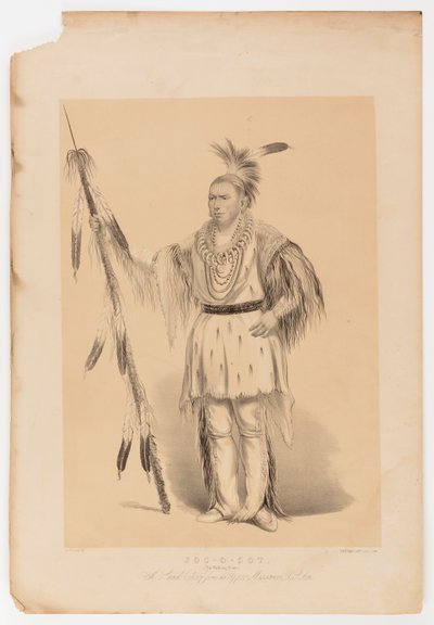 Joc-o-sot, the Walking Bear by George Catlin