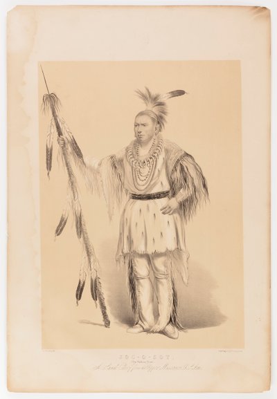 Joc-o-sot, the Walking Bear by George Catlin