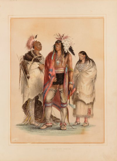 North American Indians--no. 1 by George Catlin