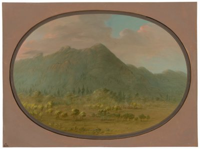 View in the Crystal Mountains by George Catlin