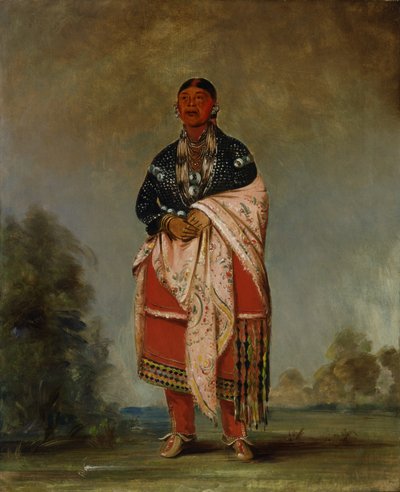 Wife of Kee-o-kúk by George Catlin