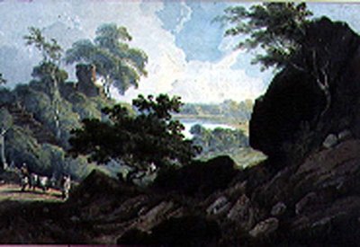 Near Midnapore, Bengal by George Chinnery