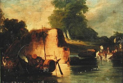 The Pool by George Chinnery